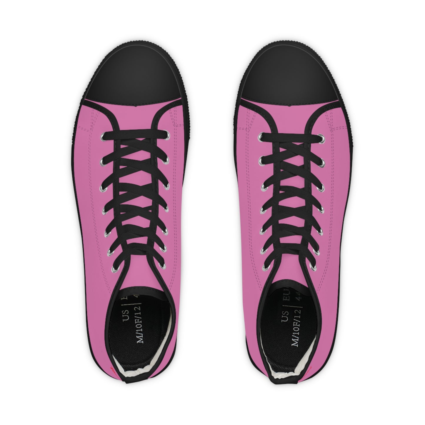 Men's Pink High Top Sneakers