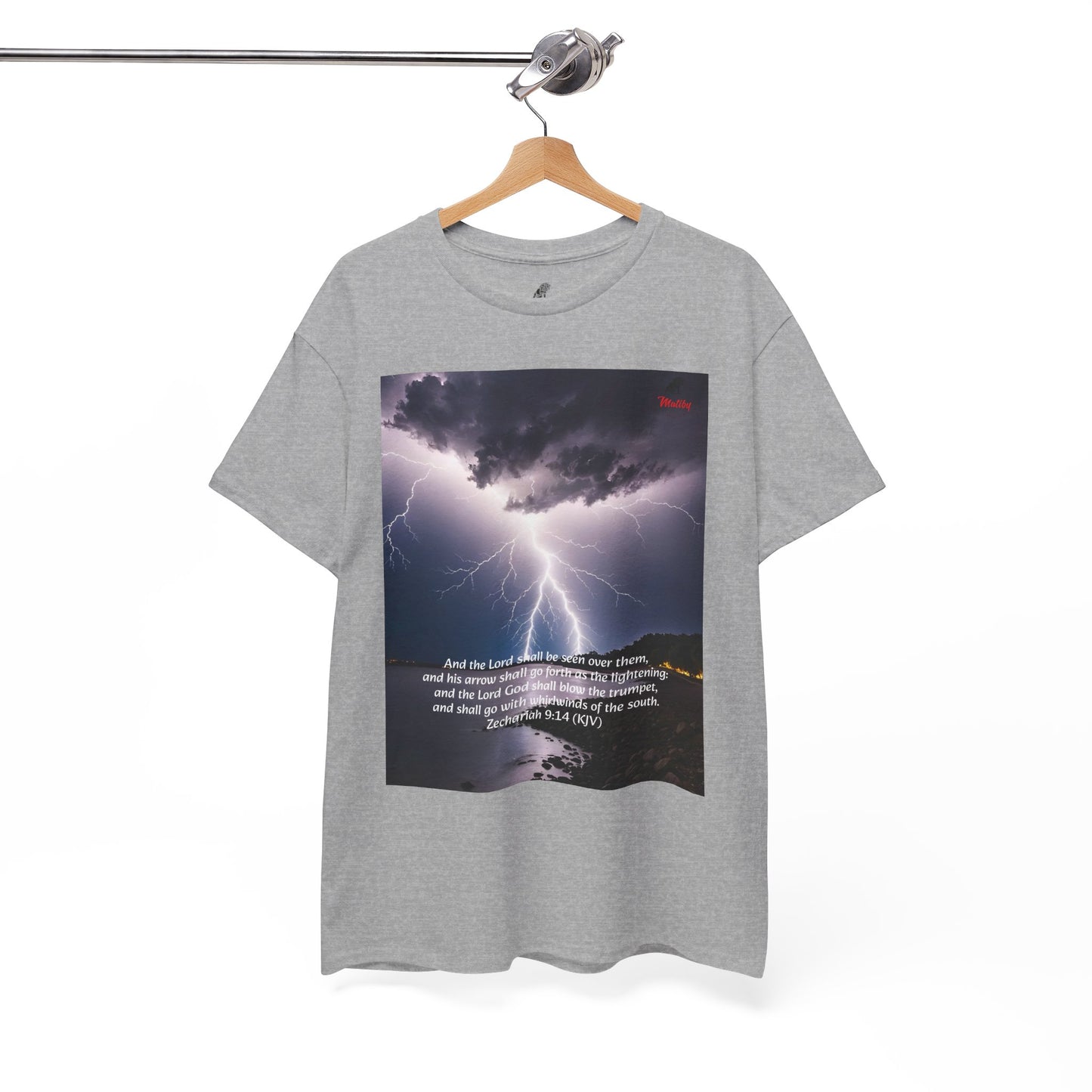 Lightning Style God's Arrow Unisex Heavy Cotton Tee