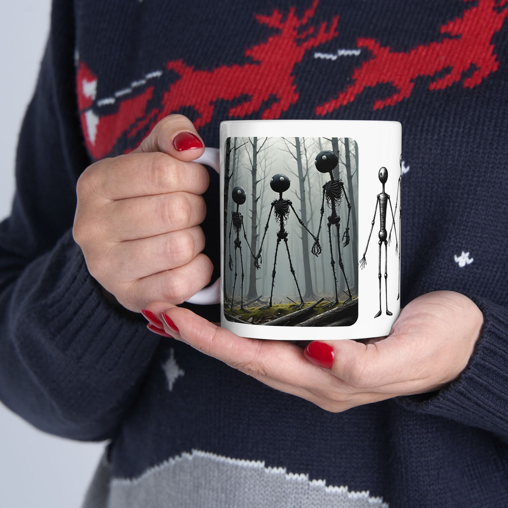 The Stick-To-It Species #10 White Ceramic Mug – Anatomy of Optimism Cup 11oz/15oz