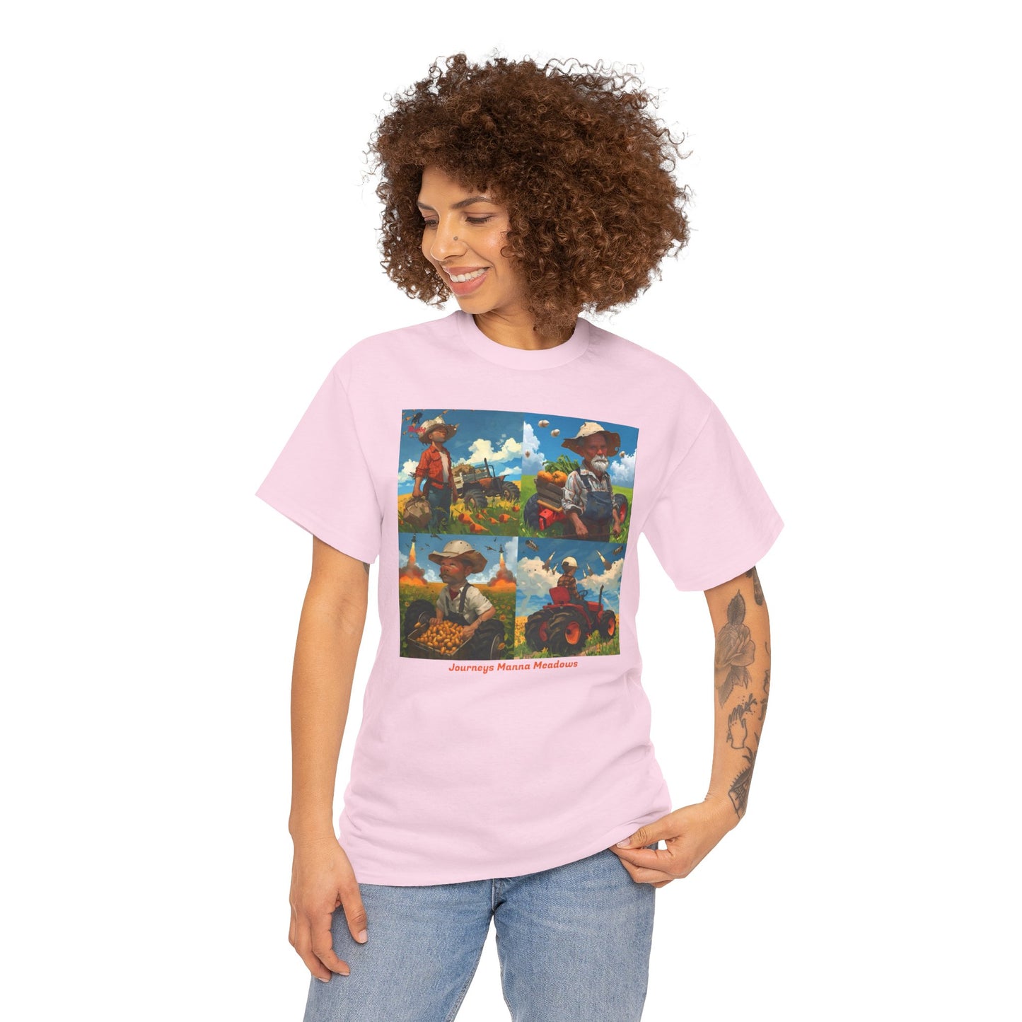 Journeys Manna Meadows Unisex Heavy Cotton Tee