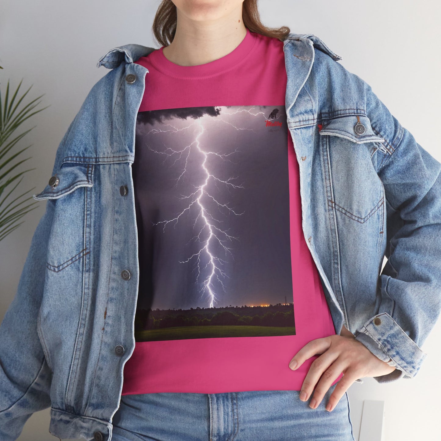 Lightning Style Unisex Heavy Cotton Tee