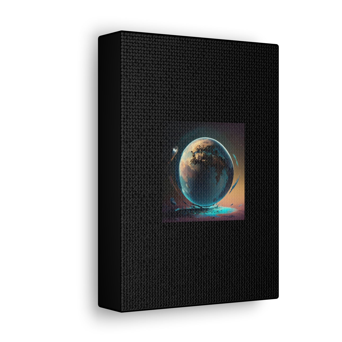 Matiby Worlds Black Canvas Gallery Wraps