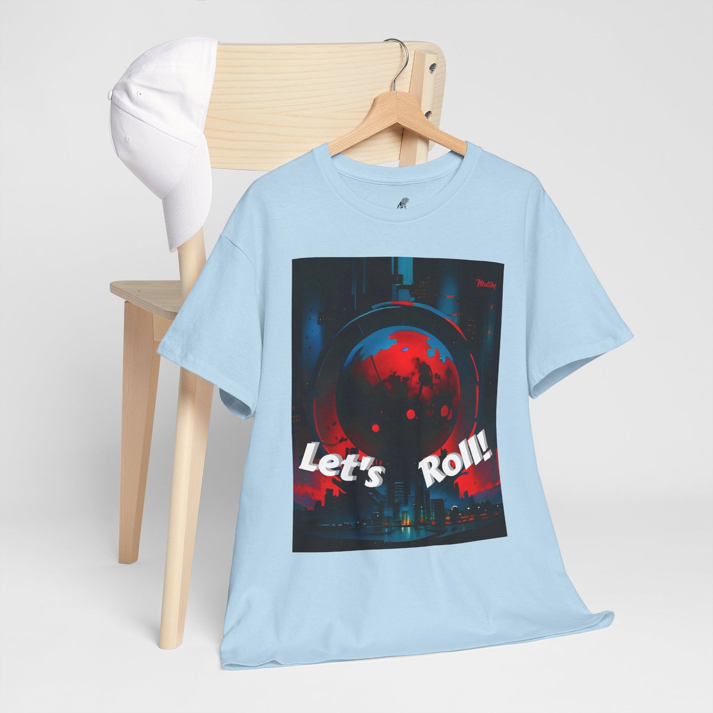 Let's Roll! Unisex Heavy Cotton Tee