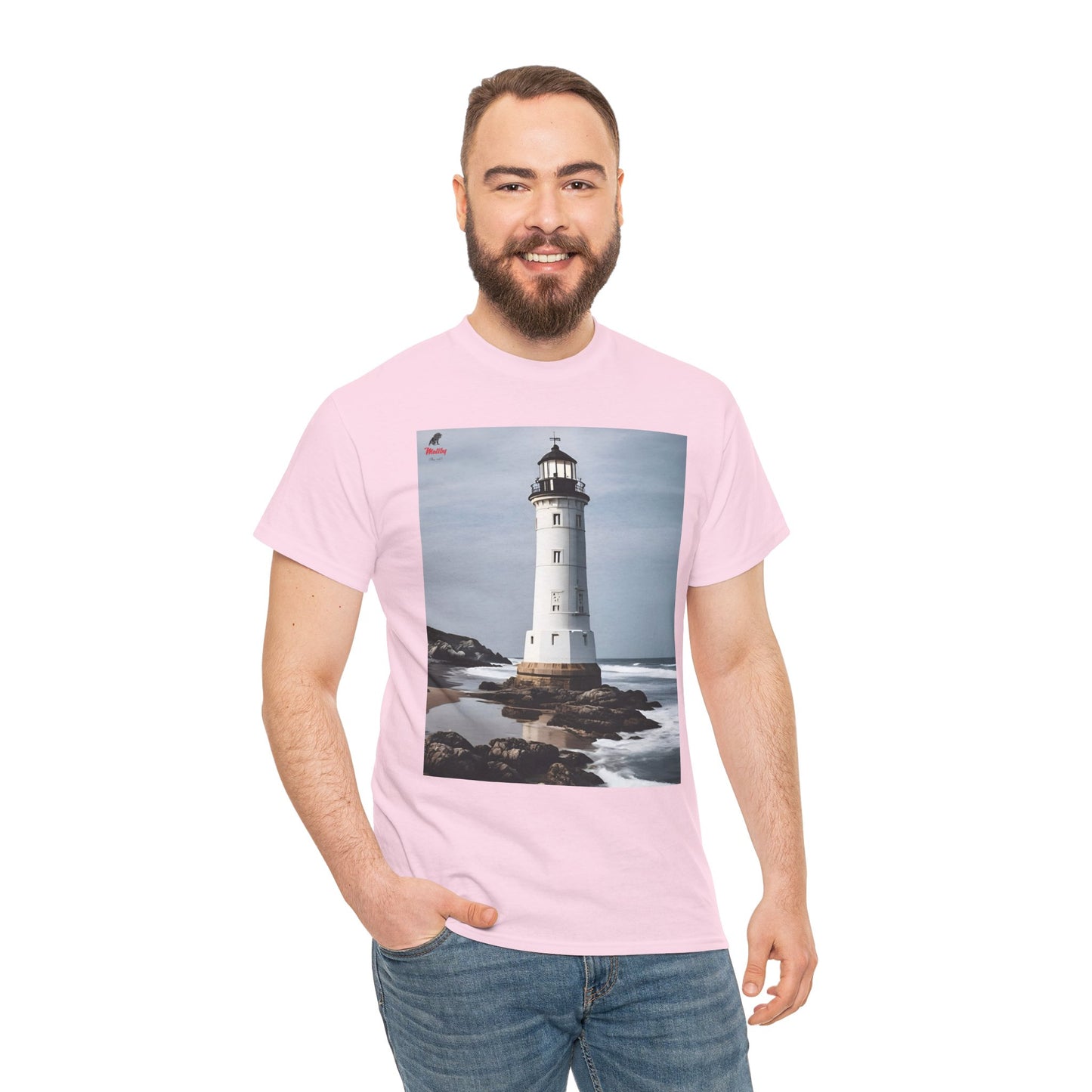 Lighthouse Unisex Heavy Cotton Tee