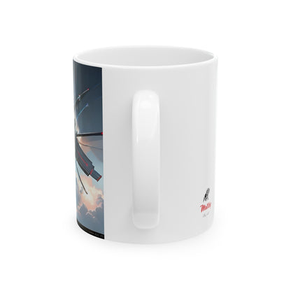 Matiby Aero Ceramic Mug, 11oz