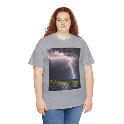 Lightning Style Fear of the Lord Unisex Heavy Cotton Tee