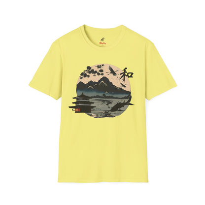 Japanese Landscape Unisex Softstyle T-Shirt