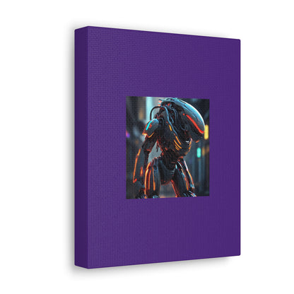 Matiby MEK Purple Canvas Gallery Wraps