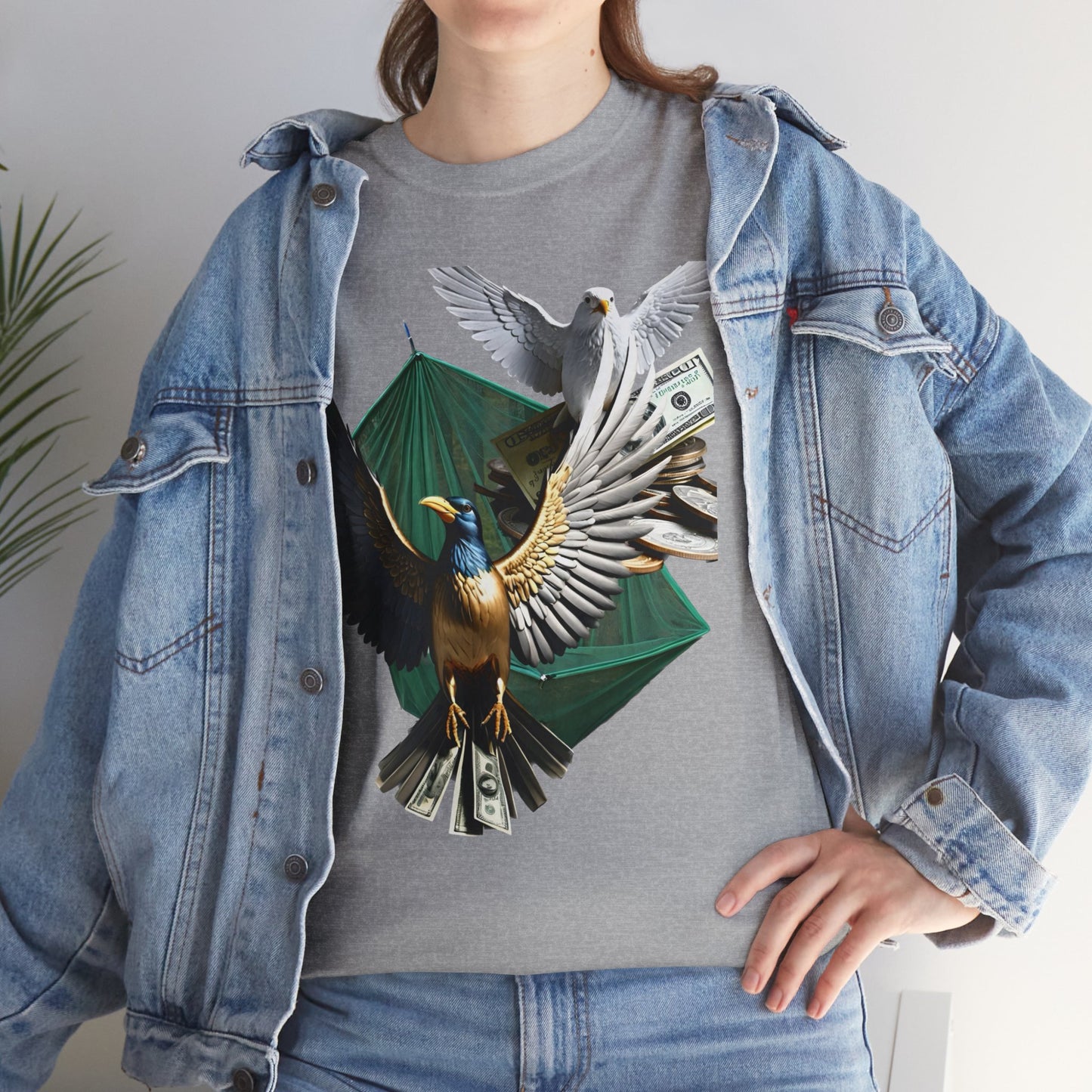 M$ney Bird Heavy Cotton Tee