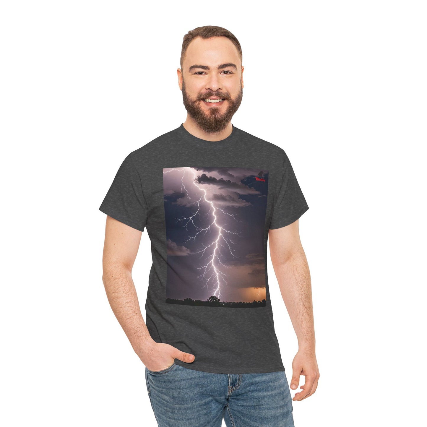 Lightning Style Unisex Heavy Cotton Tee