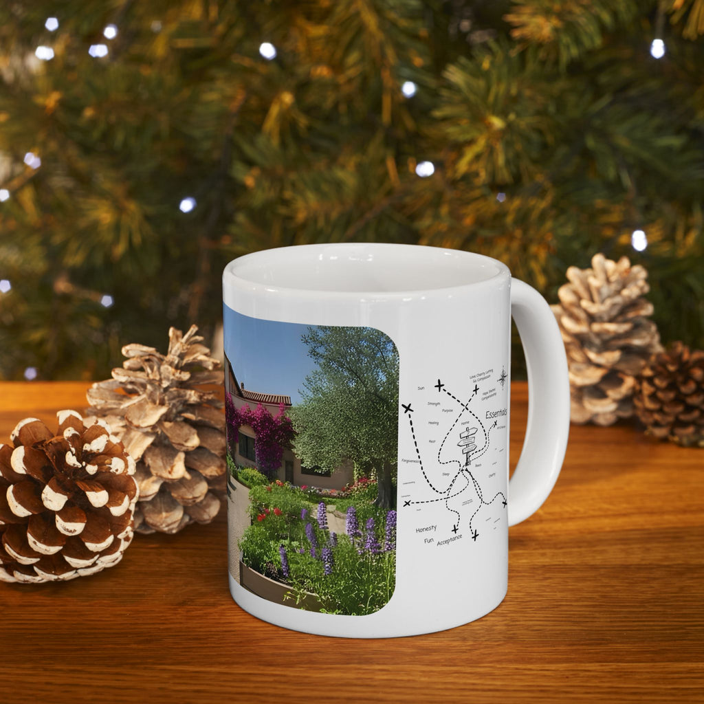 Cozy Architecture & Dreamy Landscapes #23 White Ceramic Mug – Homes Home Sweet Home Cup (11oz/15oz)