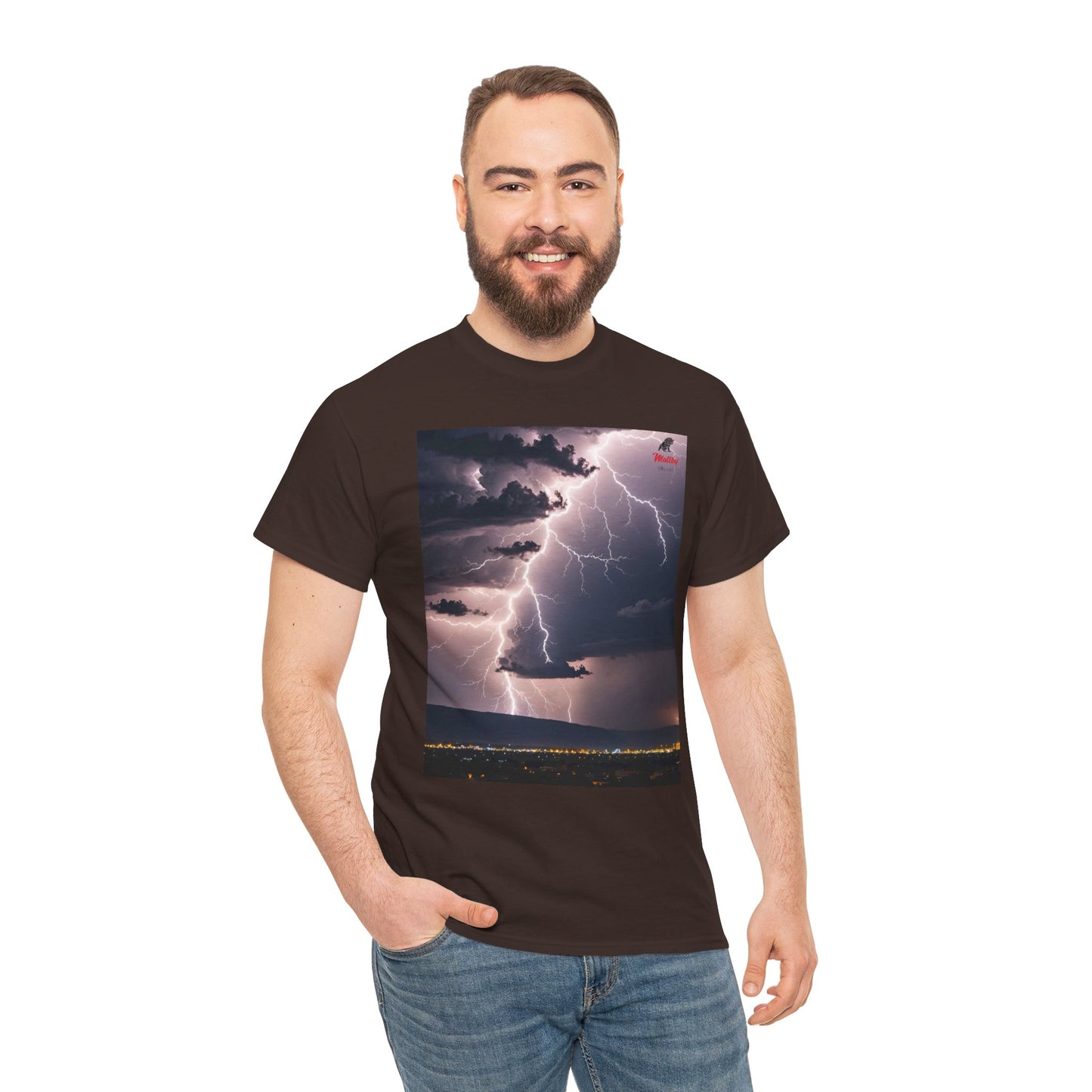 Lightning Style Unisex Heavy Cotton Tee