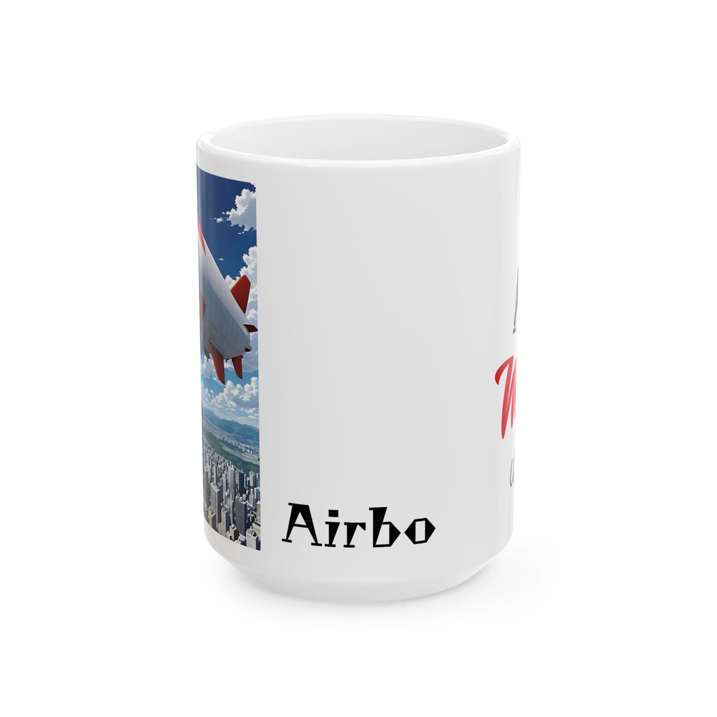 Matiby Airbo Ceramic Mug, (11oz, 15oz)