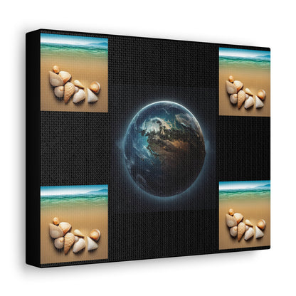 Matiby Worlds Black Canvas Gallery Wraps