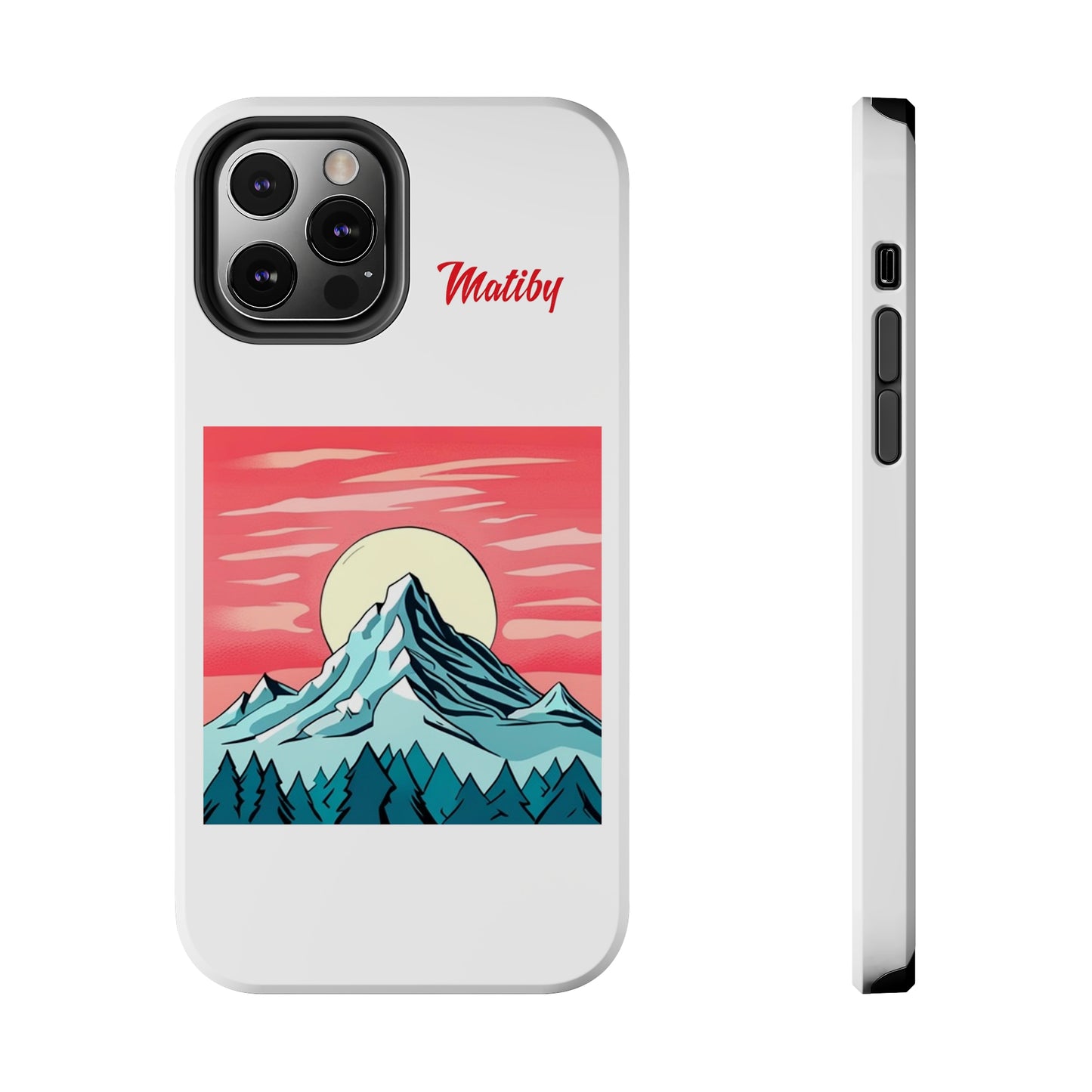 Sunset Mountain Tough Phone Cases