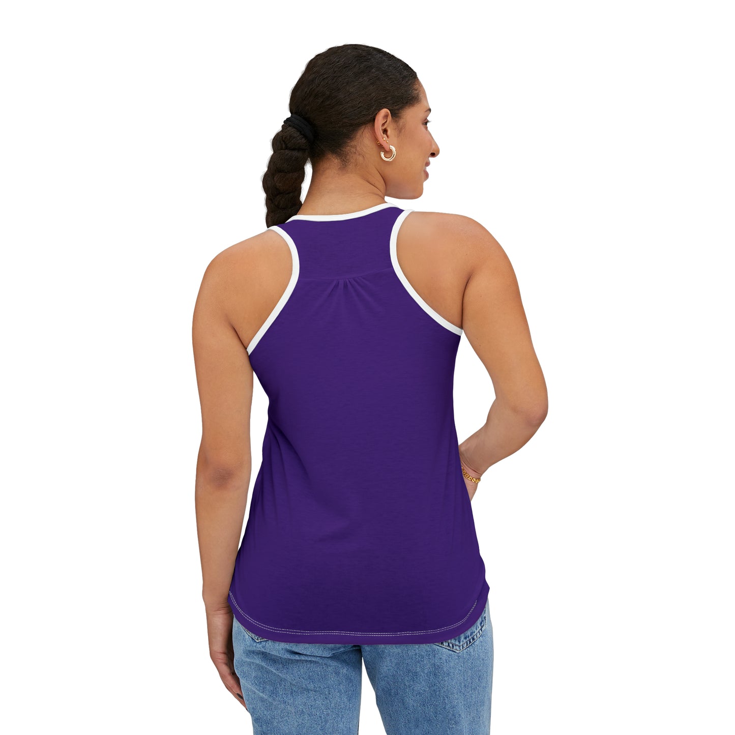 Women's Purple Tank Top (AOP)