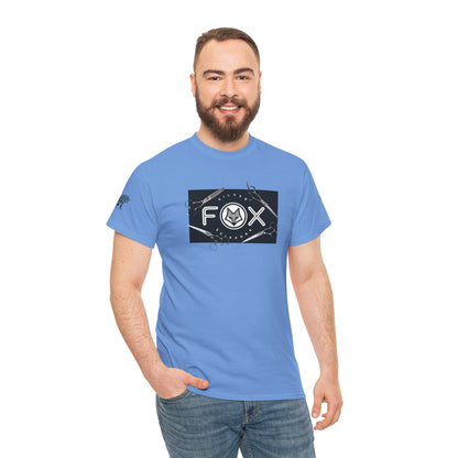 Silver Fox Scissors Unisex Heavy Cotton Tee