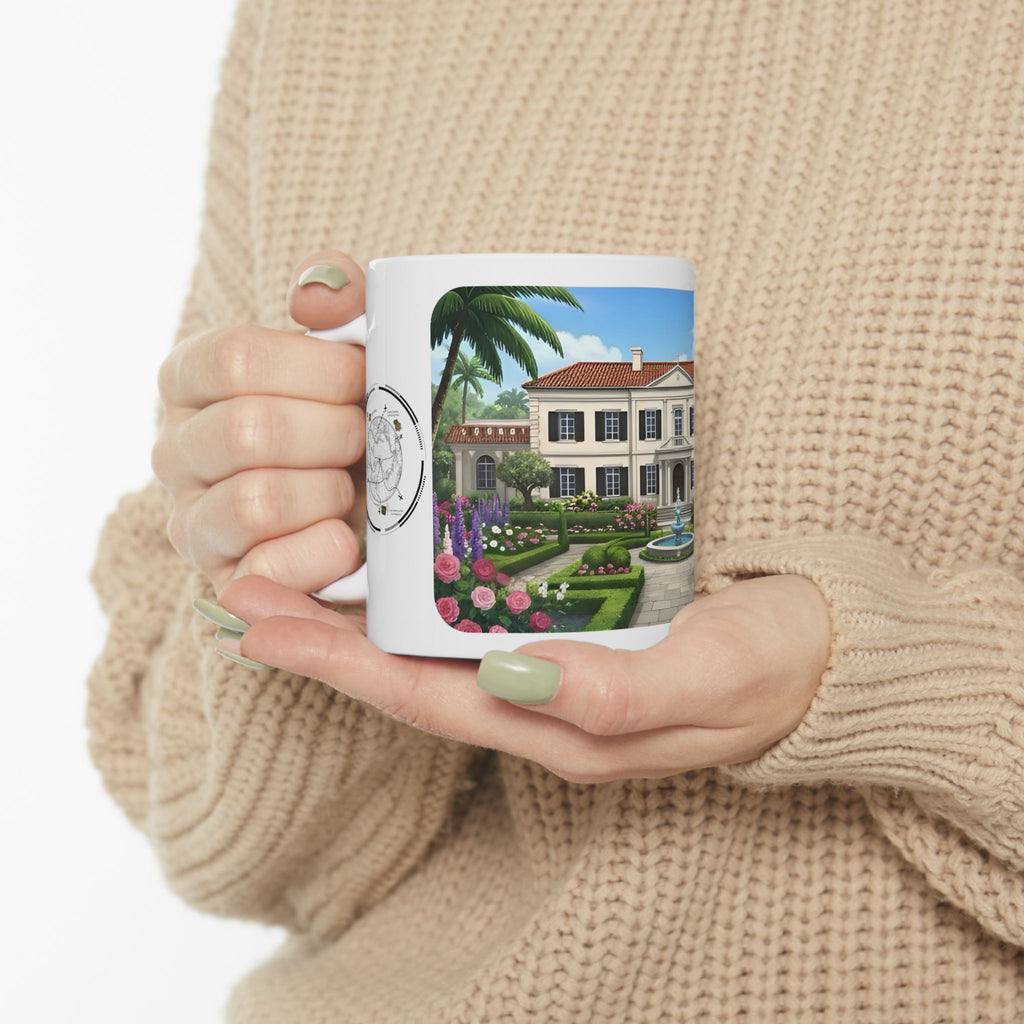 Cozy Architecture & Dreamy Landscapes #32 White Ceramic Mug – Homes Home Sweet Home Cup (11oz/15oz)