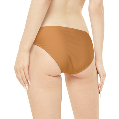 Light Brown Strappy Bikini Set (AOP)