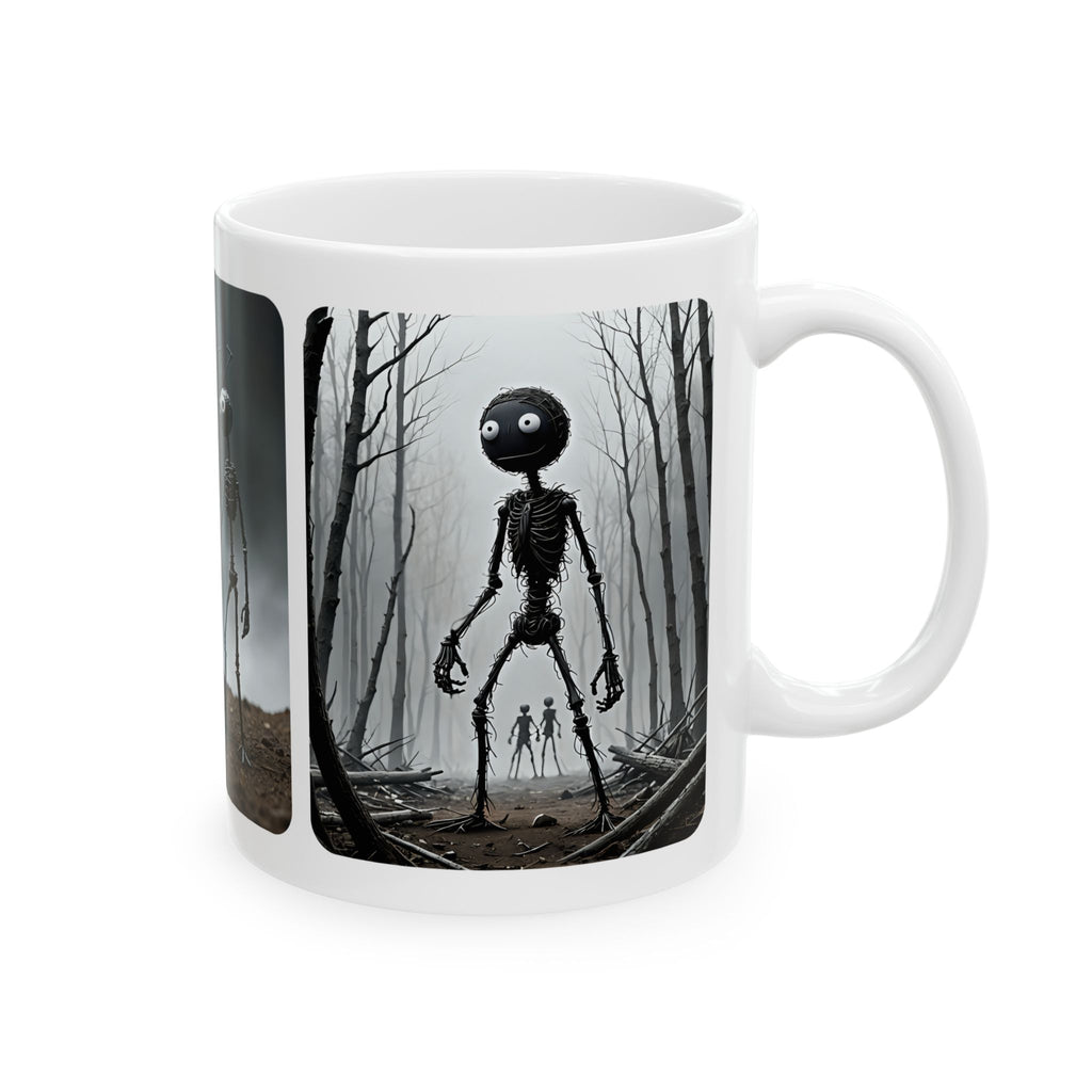The Stick-To-It Species #1 White Ceramic Mug – Anatomy of Optimism Cup 11oz/15oz
