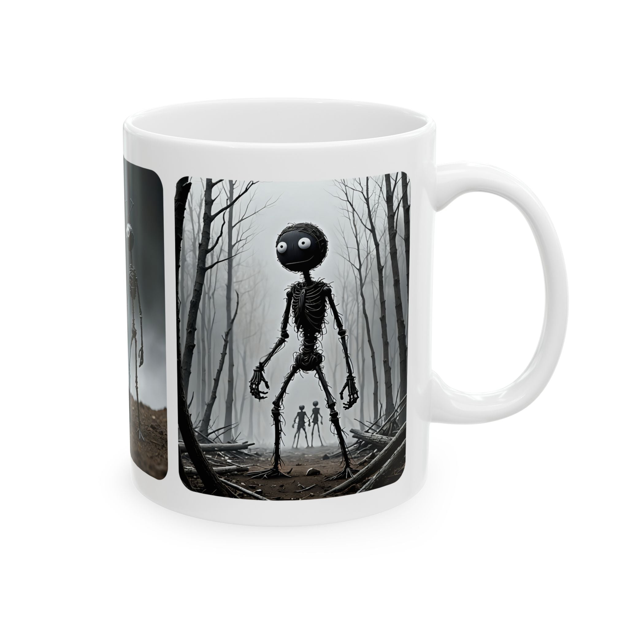 The Stick-To-It Species #1 White Ceramic Mug – Anatomy of Optimism Cup 11oz/15oz