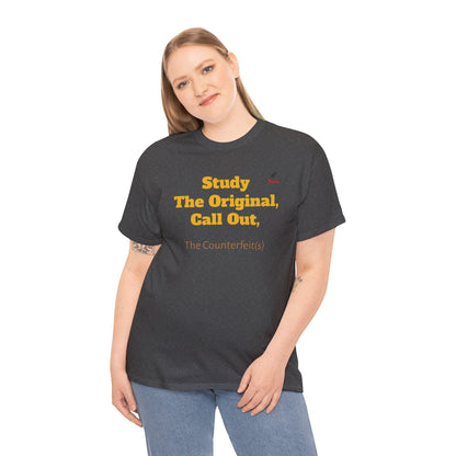 Study The Original Unisex Heavy Cotton Tee