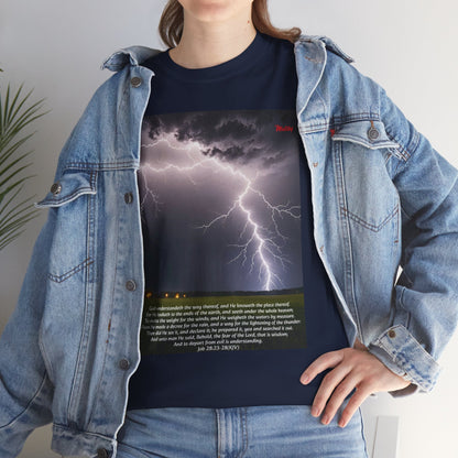 Lightning Style Fear of the Lord Unisex Heavy Cotton Tee