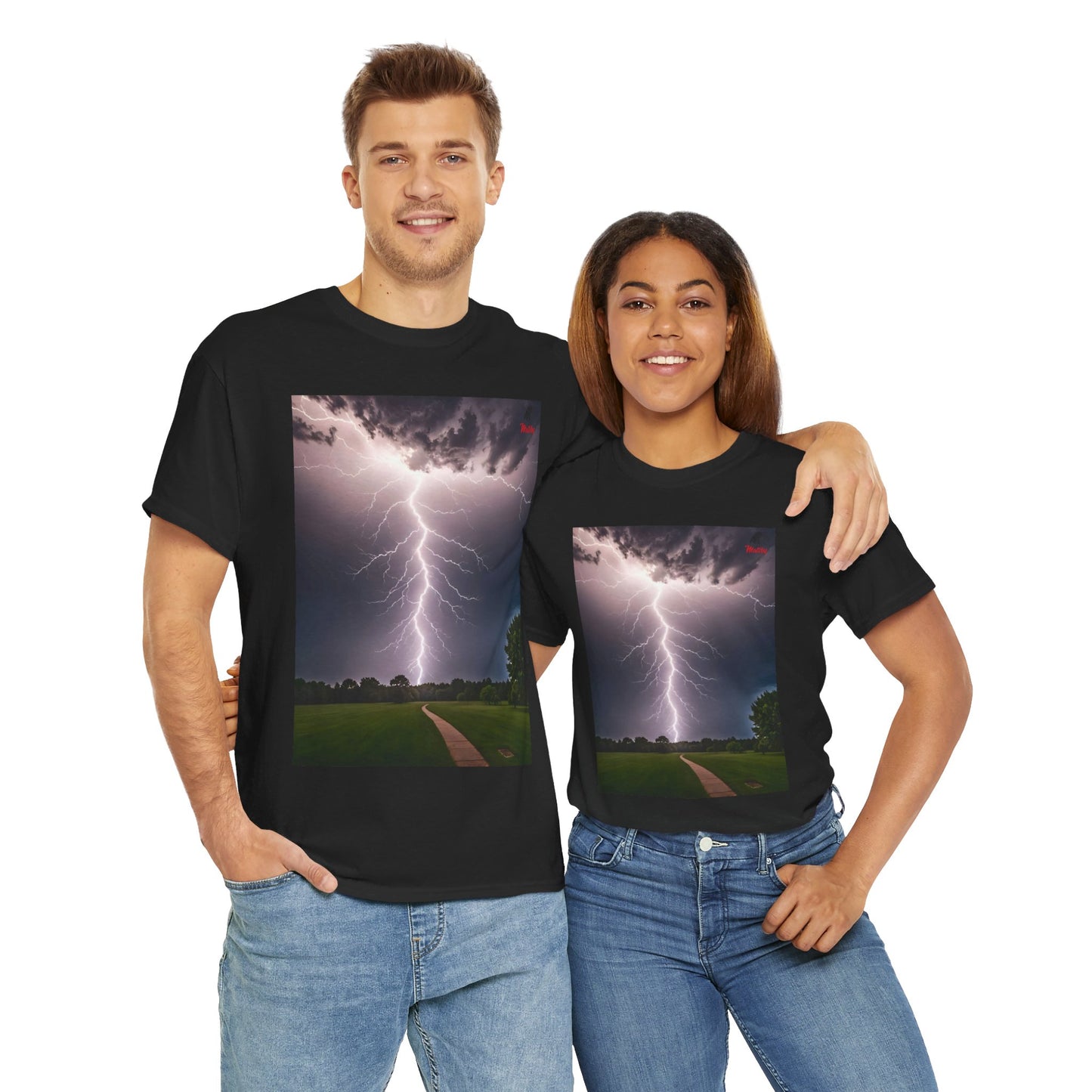 Lightning Style Unisex Heavy Cotton Tee