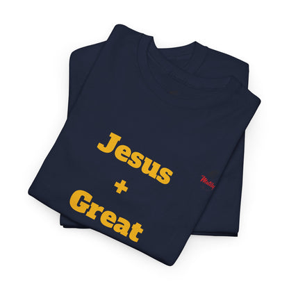 Jesus+Great Commission Unisex Heavy Cotton Tee