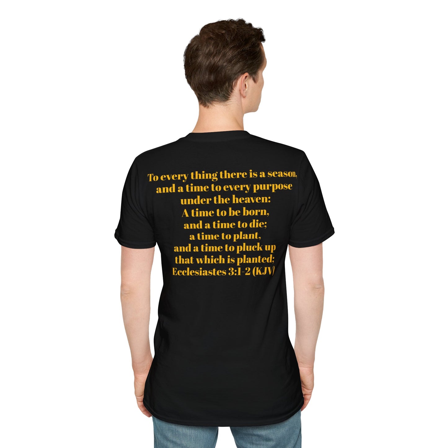 Bible Speaks Ecclesiastes 1:1-2 Unisex Softstyle T-Shirt