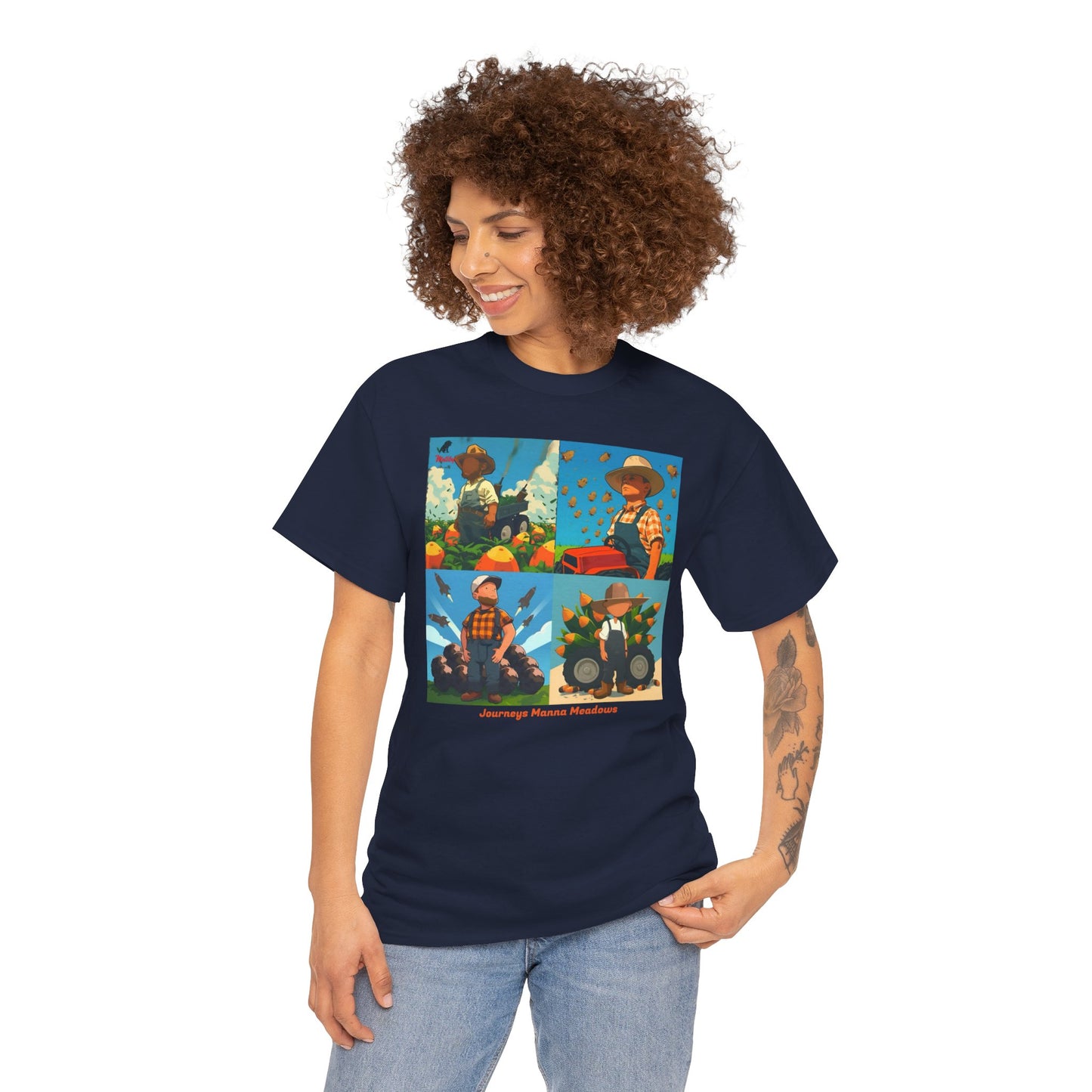 Journeys Manna Meadows Unisex Heavy Cotton Tee