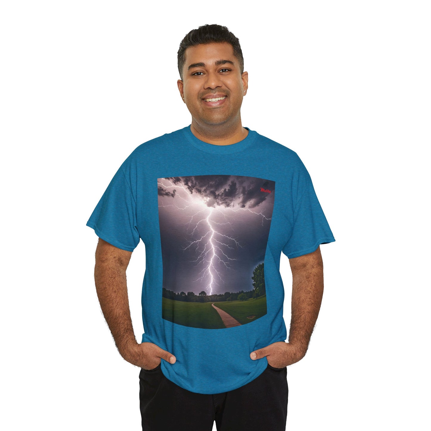 Lightning Style Unisex Heavy Cotton Tee