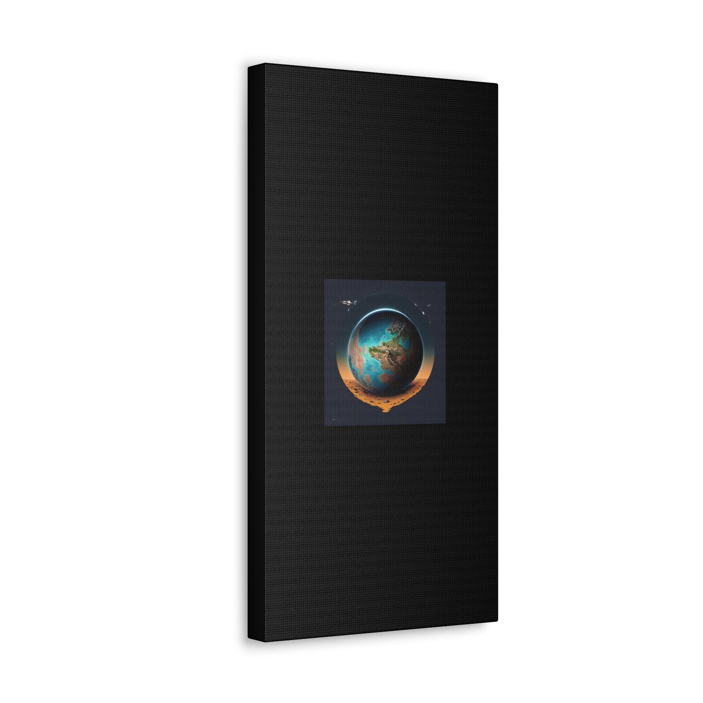 Matiby Worlds Black Canvas Gallery Wraps