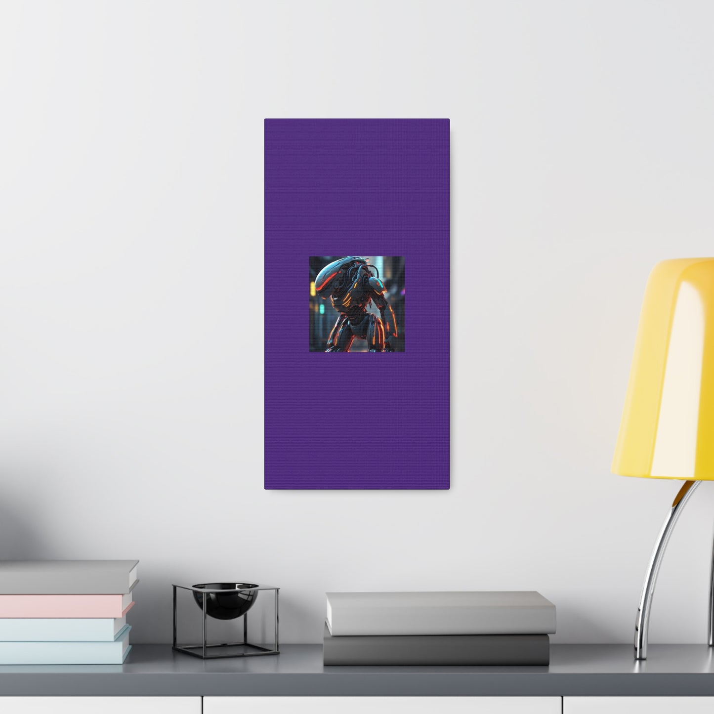 Matiby MEK Purple Canvas Gallery Wraps