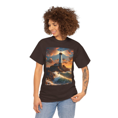 Lighthouse Unisex Heavy Cotton Tee