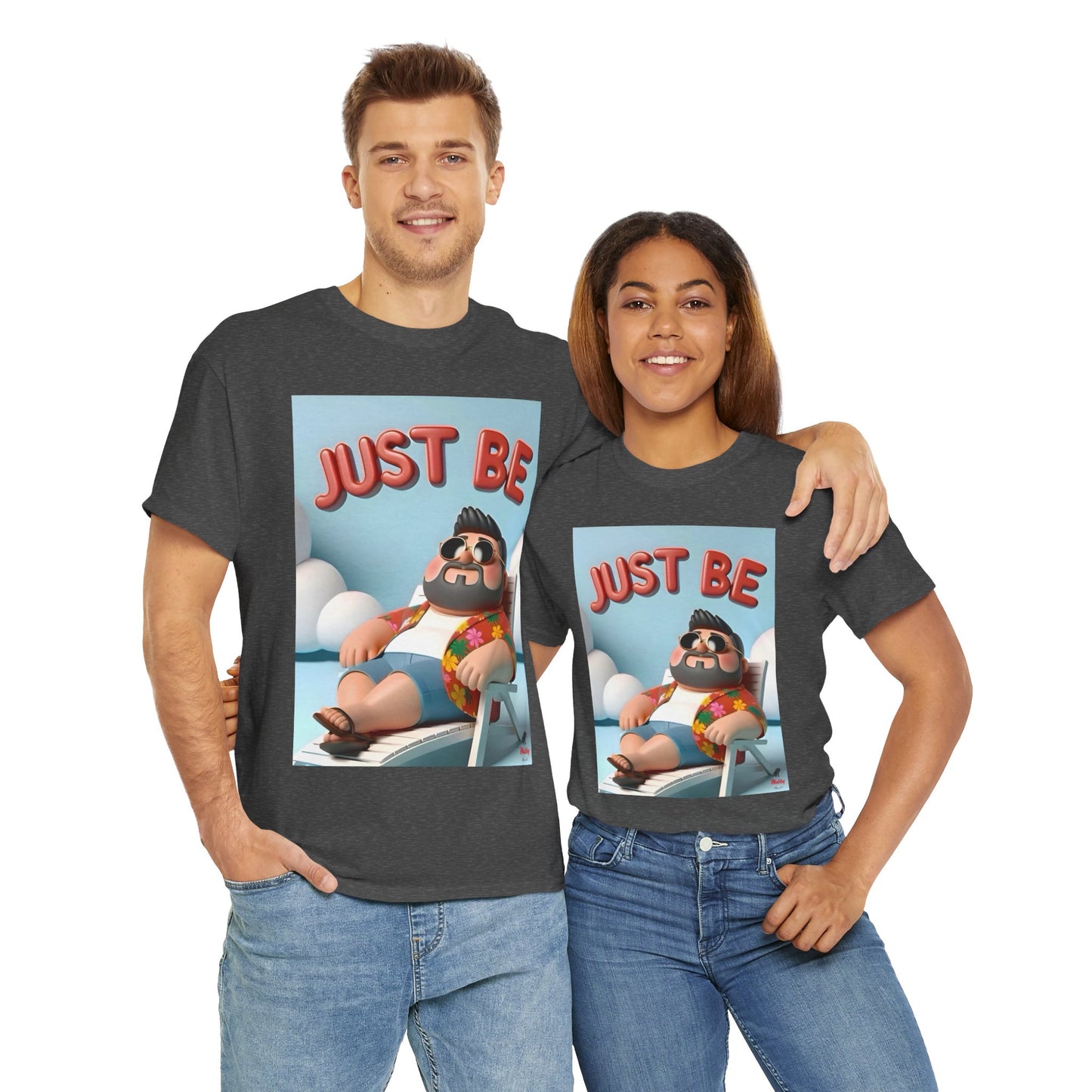 Just Be Unisex Heavy Cotton Tee