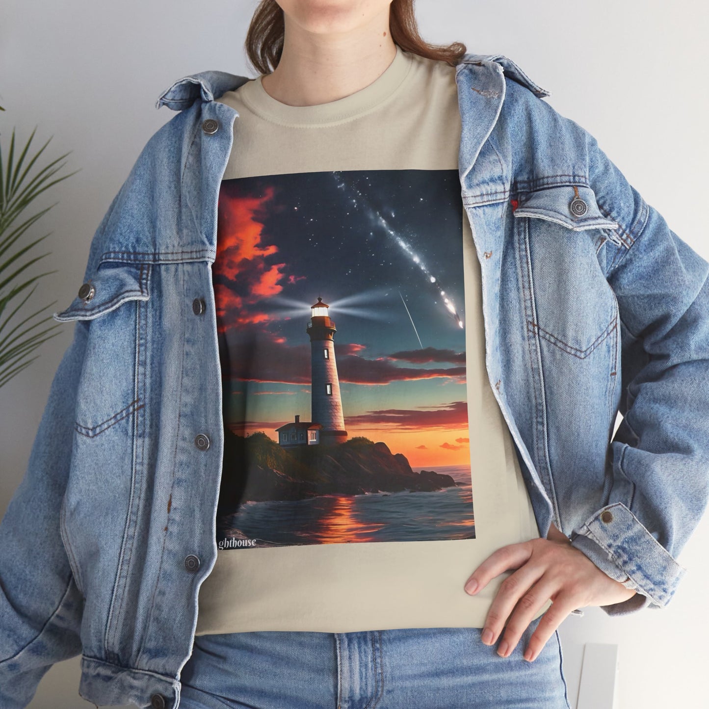 Lighthouse Unisex Heavy Cotton Tee