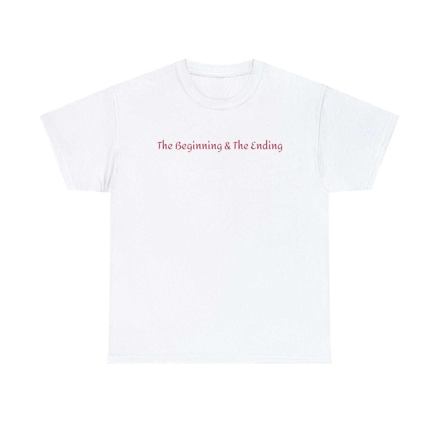 Matiby "The Beginning & The Ending" Unisex Heavy Cotton Tee