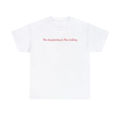 Matiby "The Beginning & The Ending" Unisex Heavy Cotton Tee