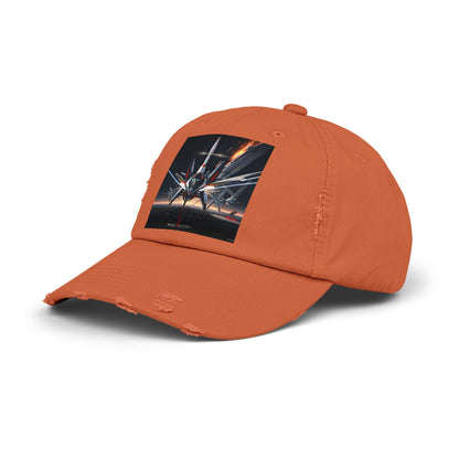 Aero Unisex Distressed Cap