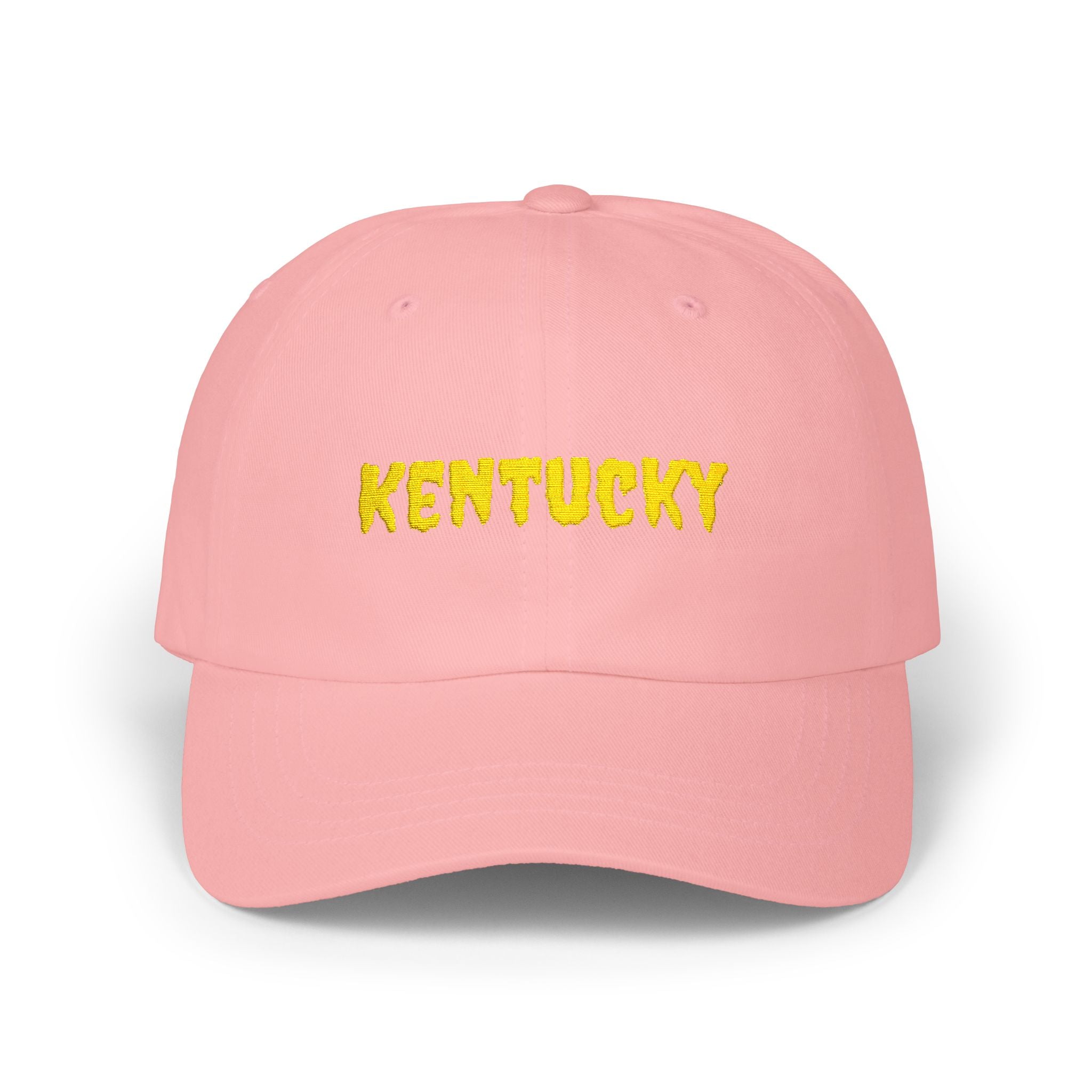 Kentucky United States of America Gold Embroidered Classic Dad Cap | KY 15th USA Baseball Hat