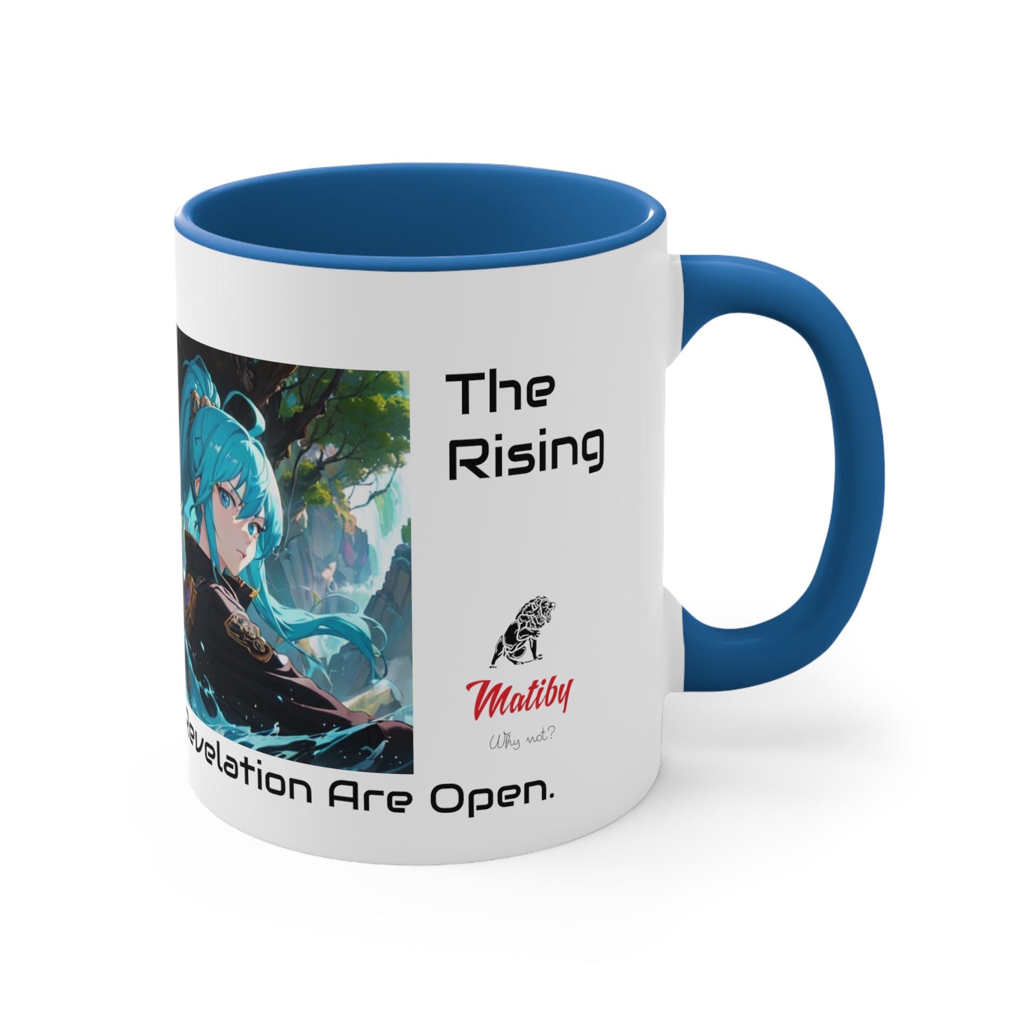 The Rising Accent Mug, 11oz