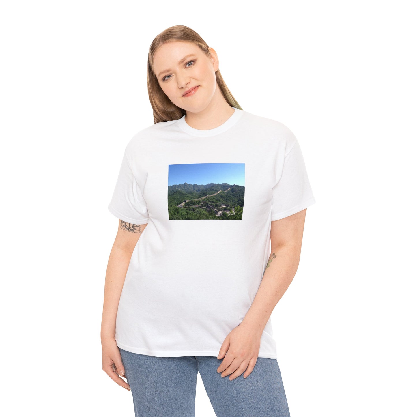 Great Wall of China Unisex Heavy Cotton Tee