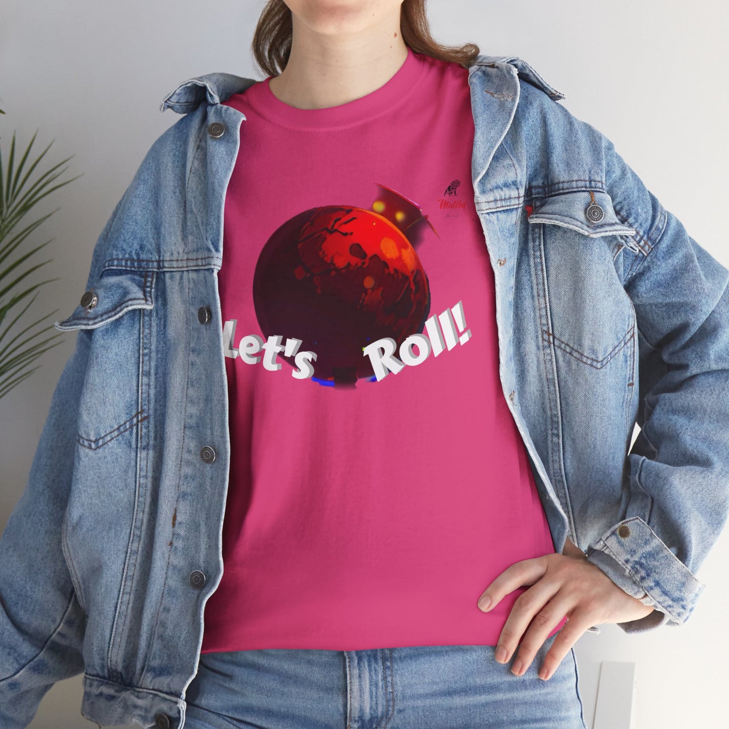 Let's Roll! Unisex Heavy Cotton Tee