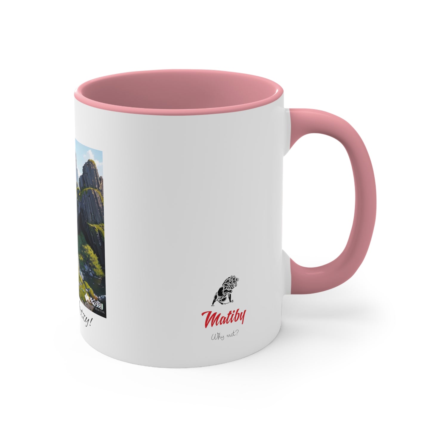 Matiby Artzy Accent Mug, 11oz