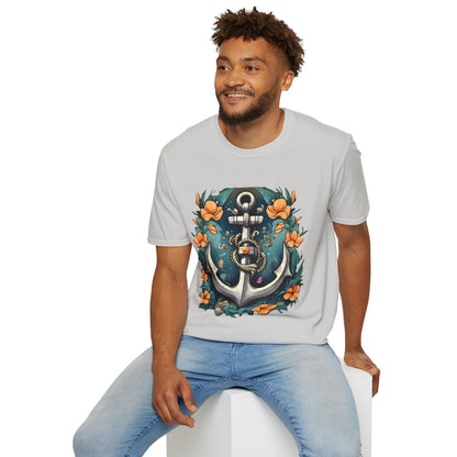 Nautical Anchor Unisex Softstyle T-Shirt