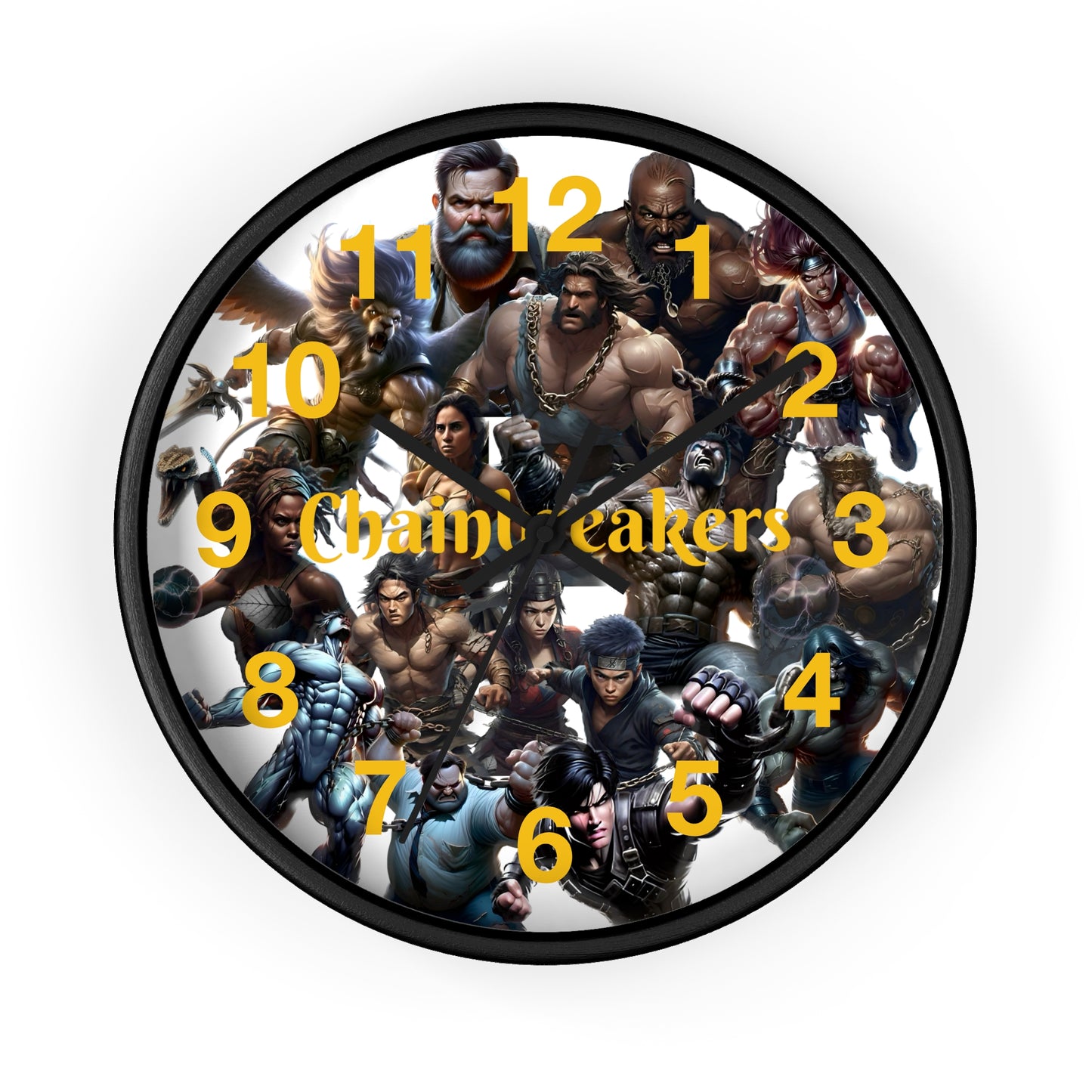 The Chainbreakers Wall Clock