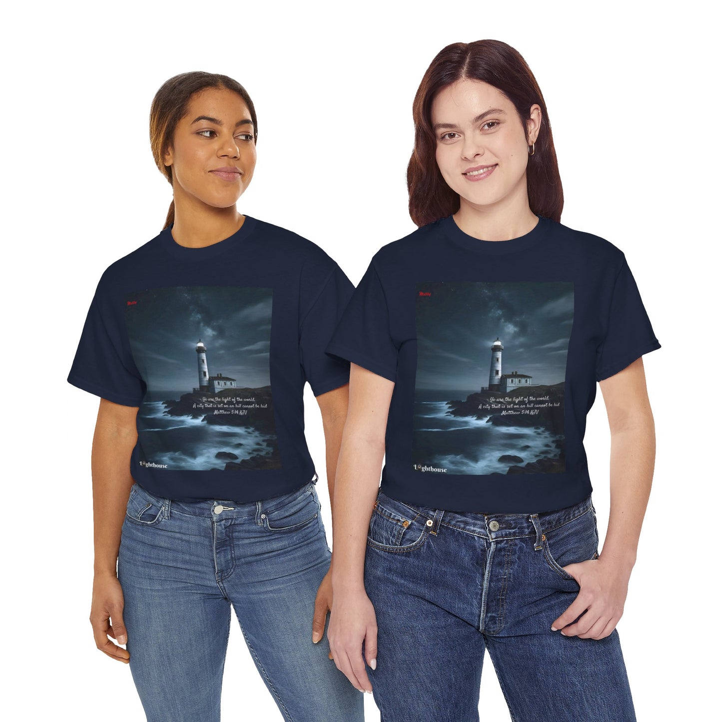 Lighthouse Unisex Heavy Cotton Tee