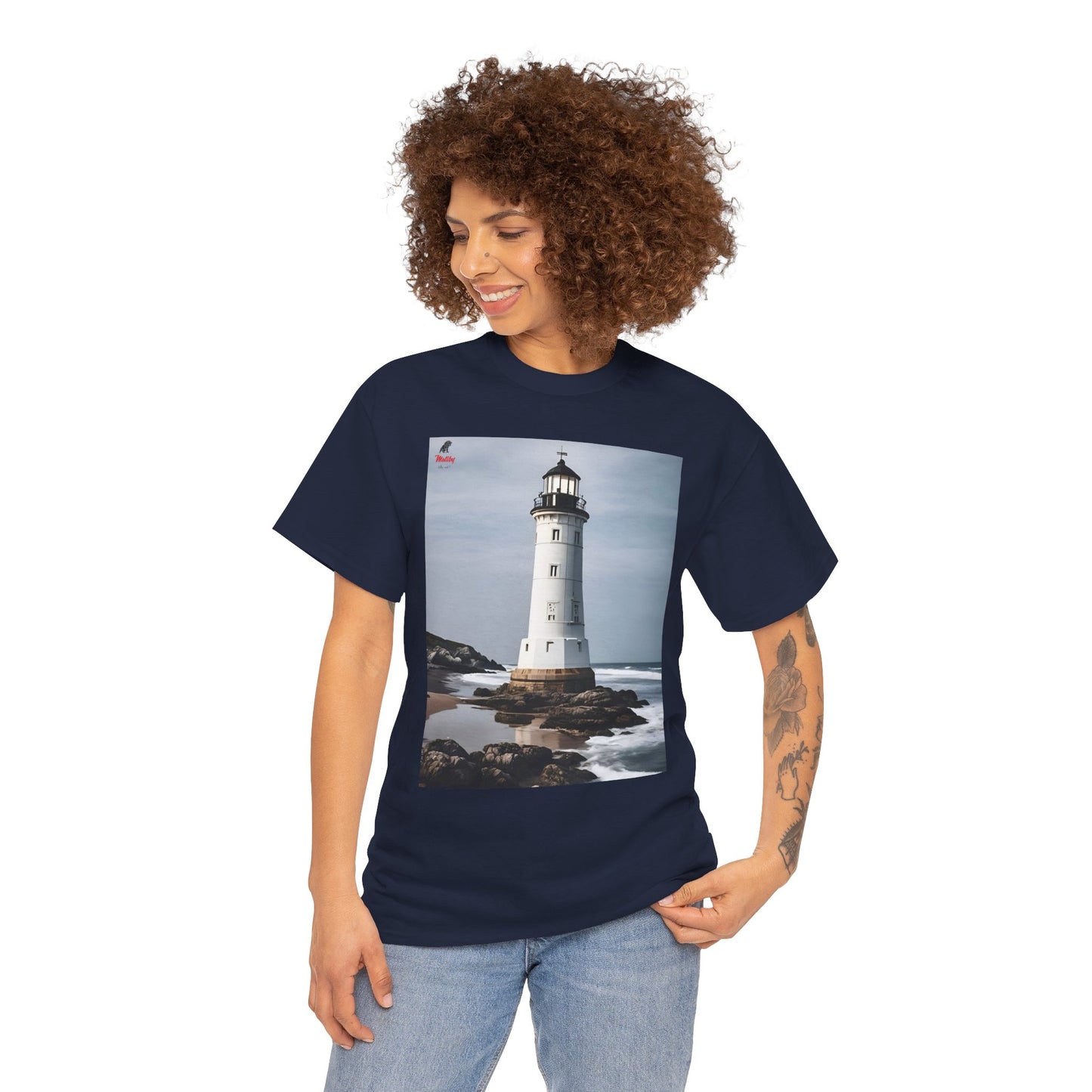 Lighthouse Unisex Heavy Cotton Tee