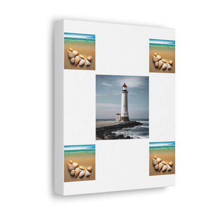 Lighthouse White Canvas Gallery Wraps